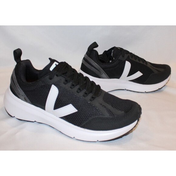 Veja Condor 2 Impala Running Sneaker‎ Black White Women's US 6 EU 37 NIB $200 - Picture 4 of 7